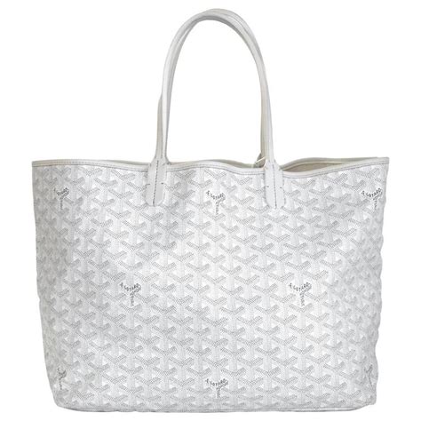 white goyard tote price|Goyard pm tote price.